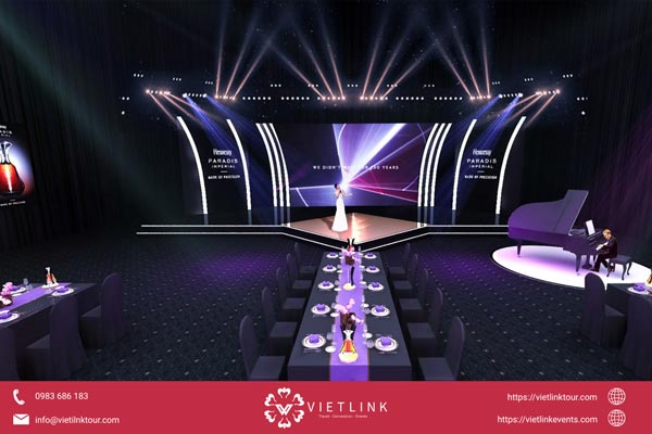 Hạng mục thi công sân khấu sự kiện chi tiết Hạng mục thi công sân khấu sự kiện chi tiết VietLink Events