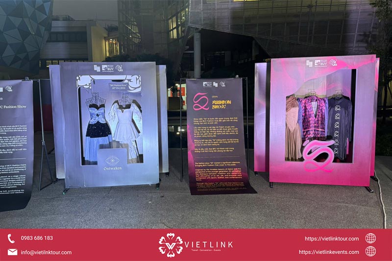 Công Nghệ Triển Lãm: Màn LED Biến Đổi Không Gian Tổ Chức Chương Trình BUV FASHION SHOW 2025