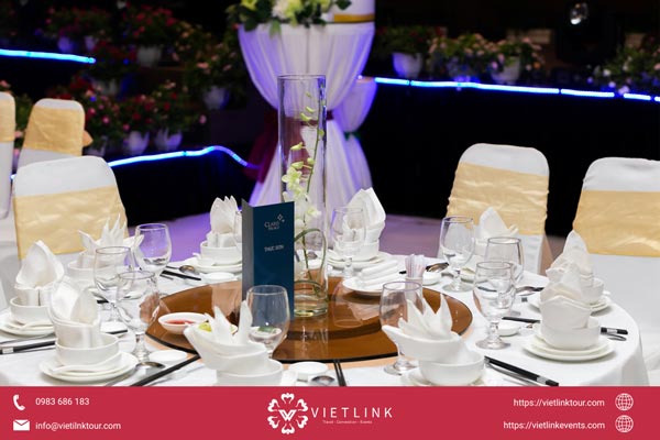 Các hạng mục tổ chức Gala Dinner cần thiết cho doanh nghiệp