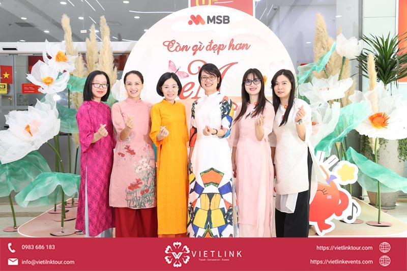 Lễ kỷ niệm ngày phụ nữ Việt Nam 20/10 tại MSB Hà Nội