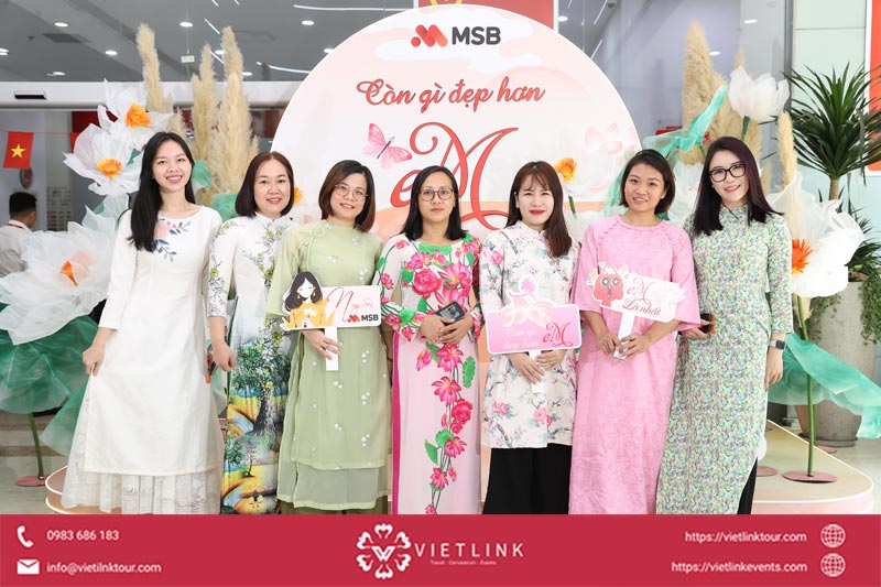 Lễ kỷ niệm ngày phụ nữ Việt Nam 20/10 tại MSB Hà Nội