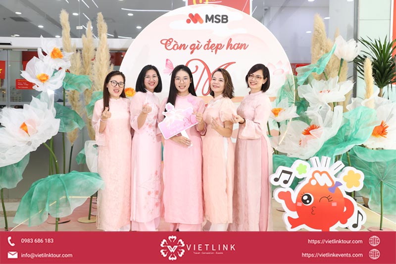 Lễ kỷ niệm ngày phụ nữ Việt Nam 20/10 tại MSB Hà Nội