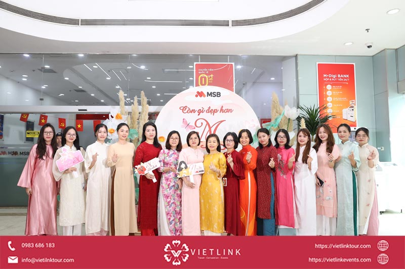 Lễ kỷ niệm ngày phụ nữ Việt Nam 20/10 tại MSB Hà Nội