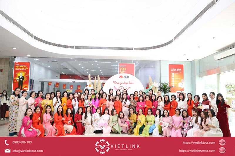 Lễ kỷ niệm ngày phụ nữ Việt Nam 20/10 tại MSB Hà Nội