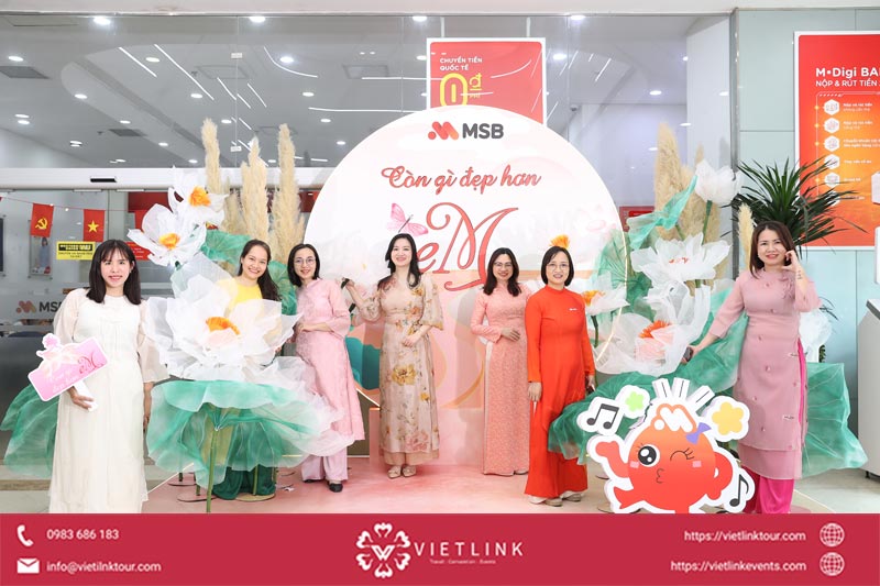 Lễ kỷ niệm ngày phụ nữ Việt Nam 20/10 tại MSB Hà Nội