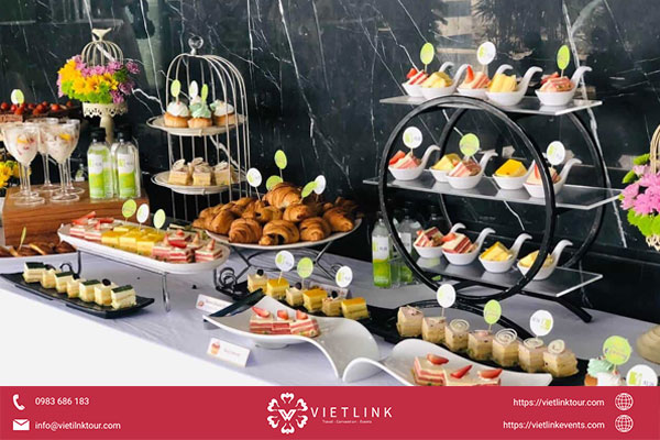 Tổ chức hội nghị khách hàng kết hợp với tiệc nhẹ trọn gói
