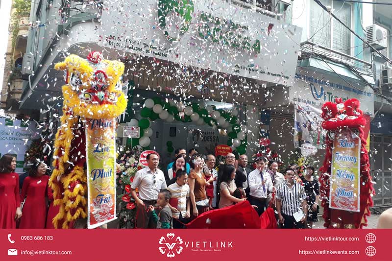 Tổ Chức Sự Kiện Khai Trương Nha Khoa Thẩm Mỹ Odessa