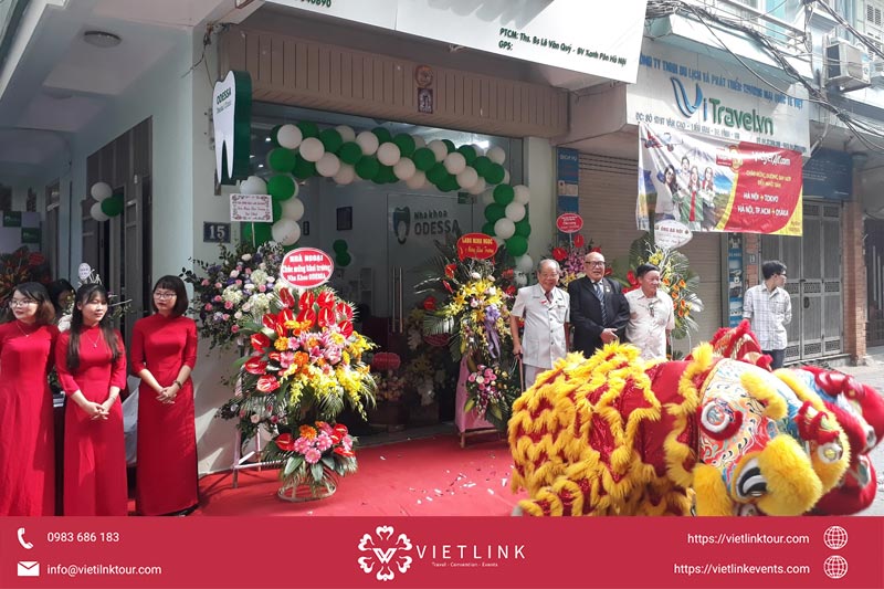 Tổ Chức Sự Kiện Khai Trương Nha Khoa Thẩm Mỹ Odessa