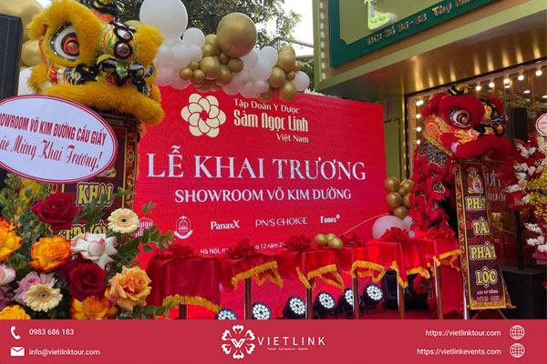 Tổ chức khai trương showroom chuyên nghiệp – Giá tốt nhất