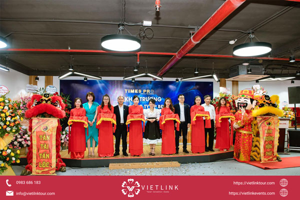 Dịch vụ tổ chức sự kiện khai trương trọn gói - chuyên nghiệp tại Vietlink Events Dịch vụ tổ chức khai trương trọn gói, uy tín Vietlink Events