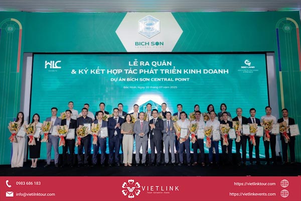 Tổ chức lễ ký kết hợp tác kết hợp Networking - VietLink Events