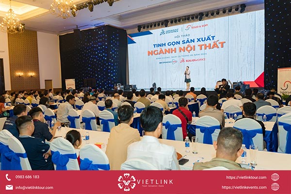 Tổ chức sự kiện kết hợp workshop chia sẻ trọn gói - uy tín