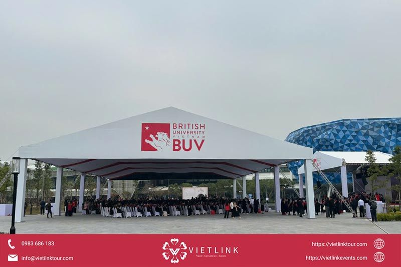 Tổ chức sự kiện BUV Graduation Day 2025 – VietLink Events