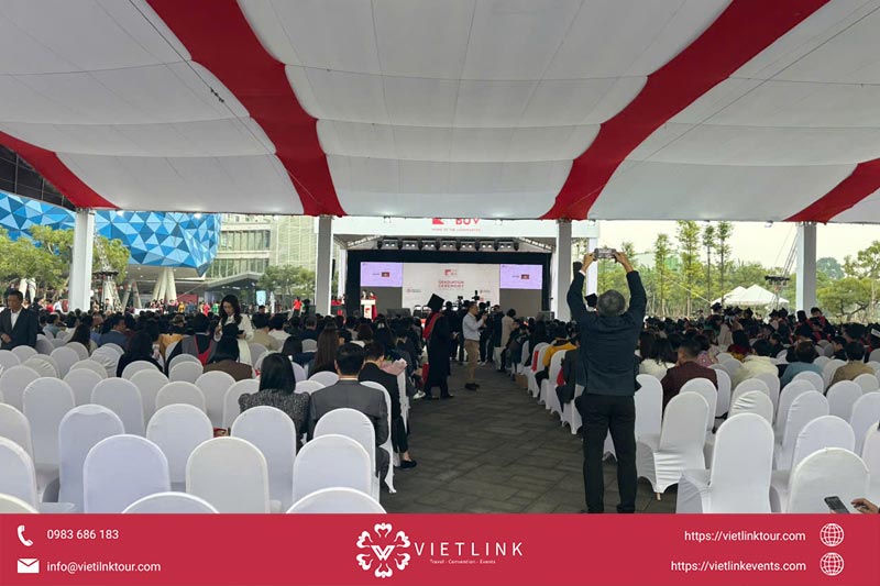 Tổ chức sự kiện BUV Graduation Day 2025 – VietLink Events