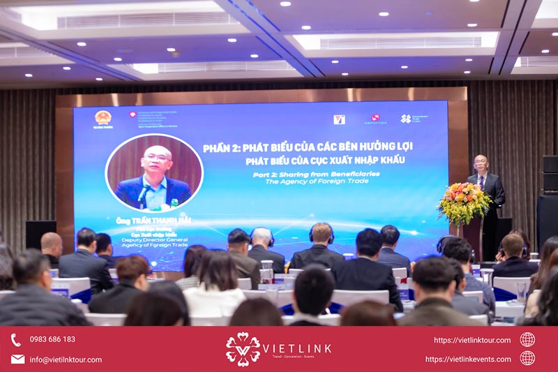 VietLink Events tổ chức Hội nghị Tổng kết Dự án Thương mại Việt Nam