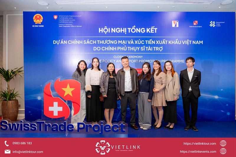 VietLink Events tổ chức Hội nghị Tổng kết Dự án Thương mại Việt Nam