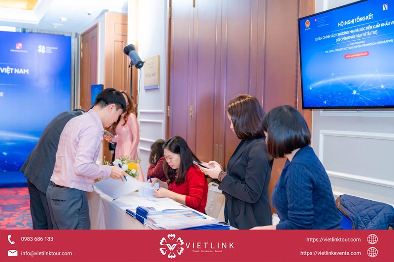 VietLink Events tổ chức Hội nghị Tổng kết Dự án Thương mại Việt Nam