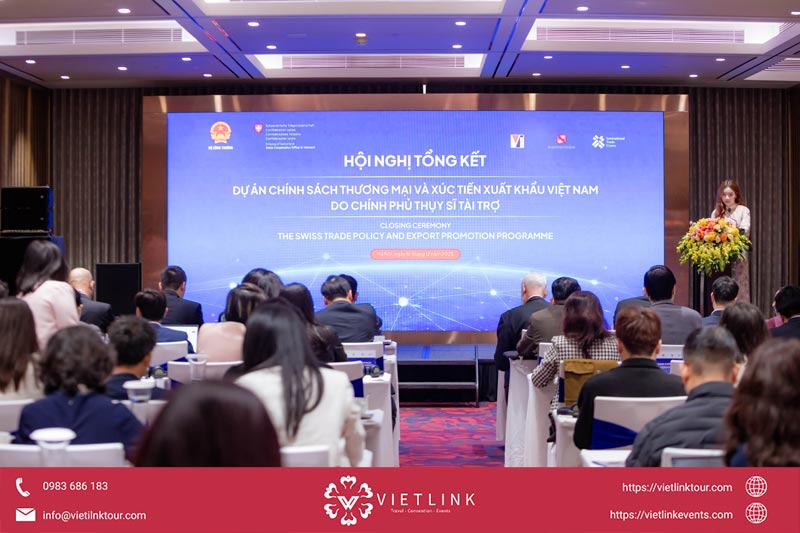 VietLink Events tổ chức Hội nghị Tổng kết Dự án Thương mại Việt Nam