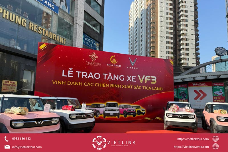 VietLink Events tổ chức Lễ Trao Tặng Xe VF3